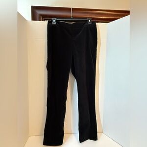 Talbot Black VelvetPants Size  6P